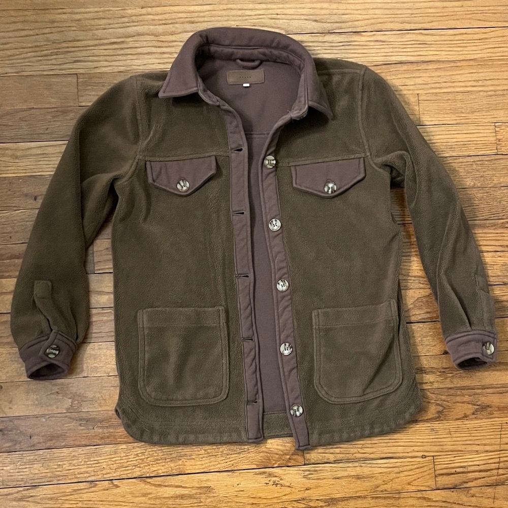 Blank NYC Brown Utility Jacket